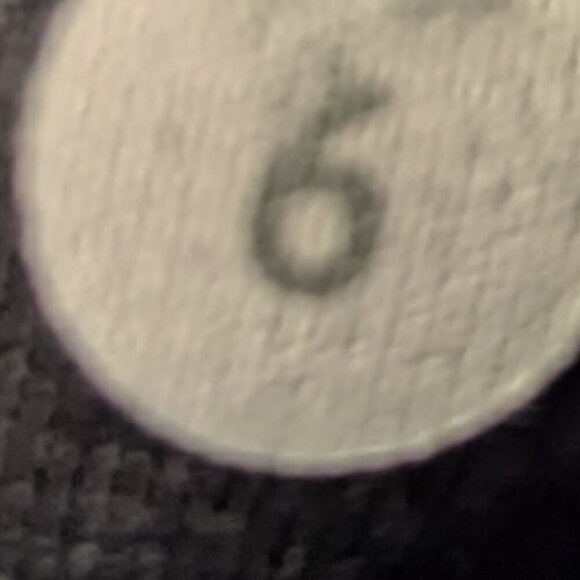 Lululemon Reversible Wunder Under Crops Pants 6 blue Black - Picture 4 of 5